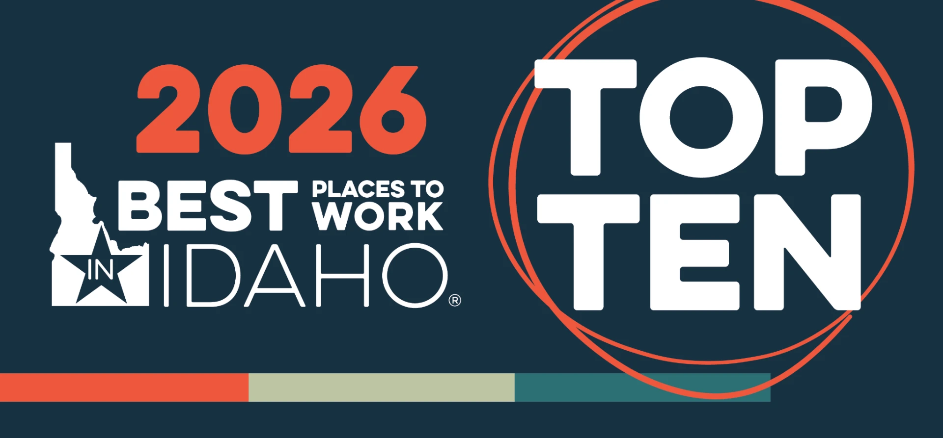 2026 Top Ten Best Places to Work in Idaho, statewide